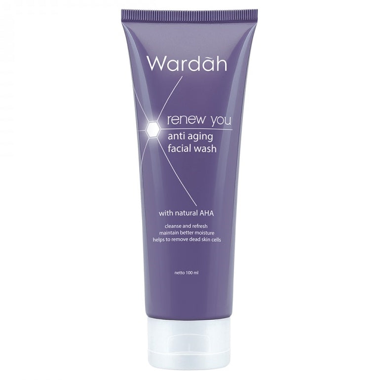 Wardah Renew You NMF Amino + Ceramide Rejuvenating Gel To Foam Cleanser