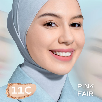 Wardah Colorfit Velvet Powder Foundation