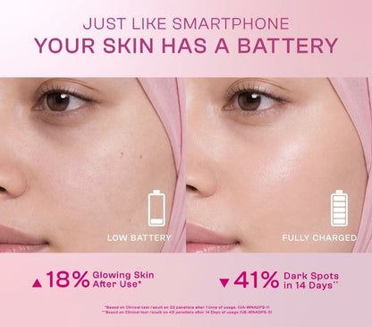 Wardah NAD+ Longevity Serum Carnosine + Cysteamine Serum