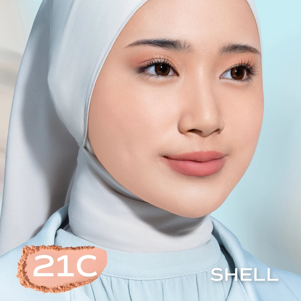 Wardah Colorfit Velvet Powder Foundation