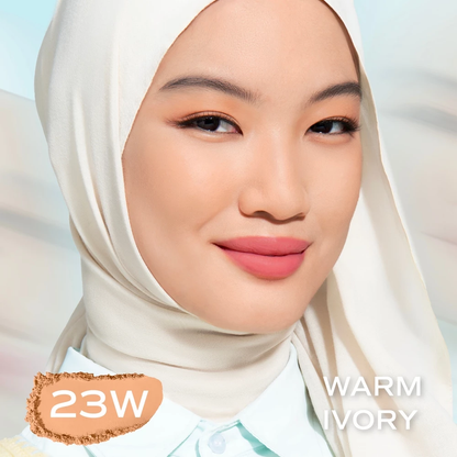 Wardah Colorfit Velvet Powder Foundation