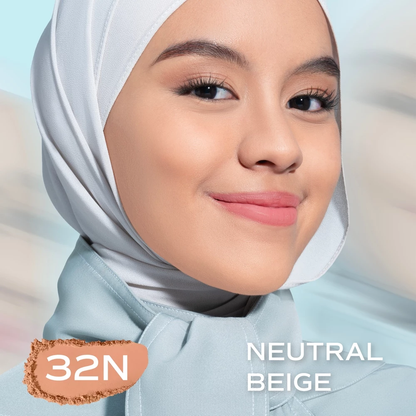 Wardah Colorfit Velvet Powder Foundation