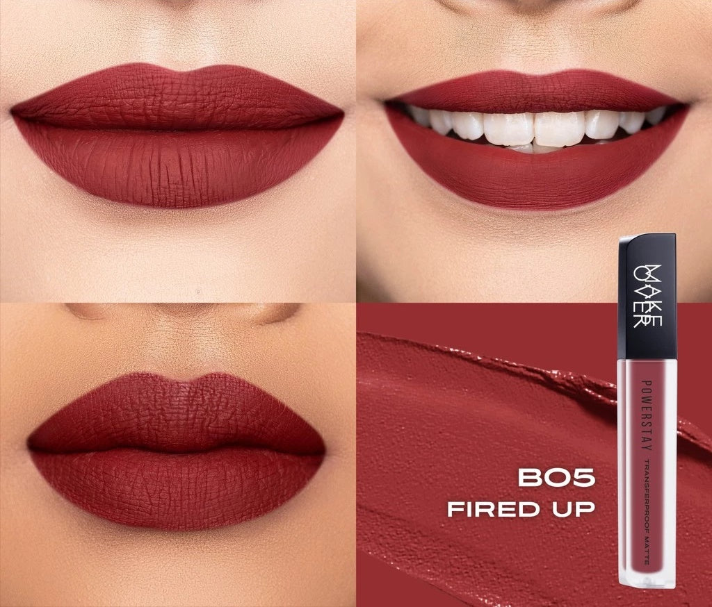Make Over Powerstay Transferproof Matte Lip Cream