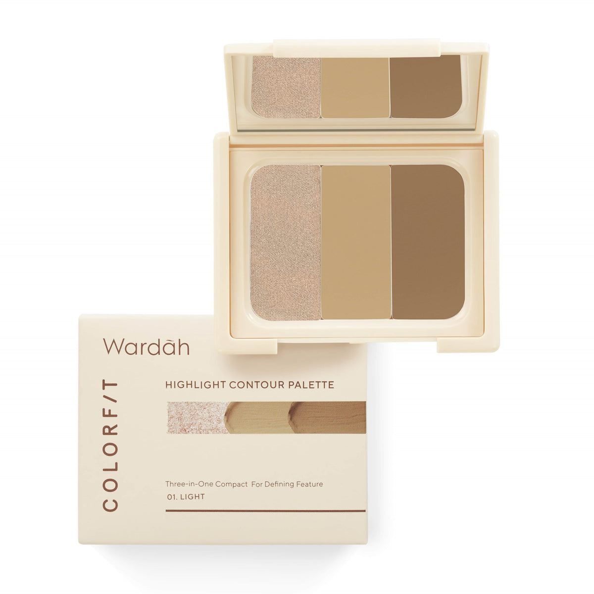 Wardah Colorfit Highlight & Contour Palette