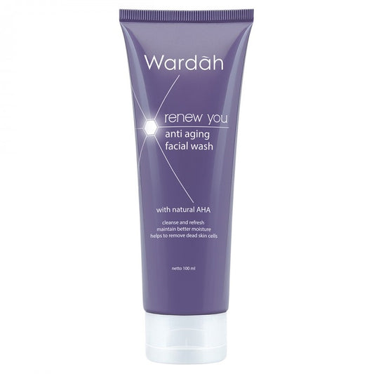 Wardah Renew You NMF Amino + Ceramide Rejuvenating Gel To Foam Cleanser