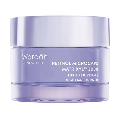 Wardah Renew You Retinol Microcaps Matrixyl™ 3000 Lift & Rejuvenate Night Moisturizer