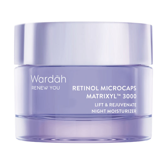 Wardah Renew You Retinol Microcaps Matrixyl™ 3000 Lift & Rejuvenate Night Moisturizer