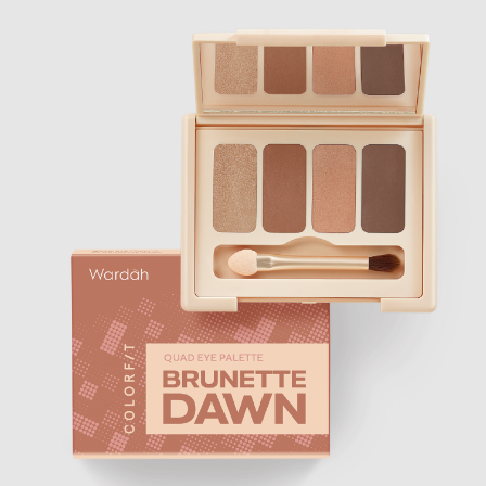 Wardah Colorfit Quad Eye Palette