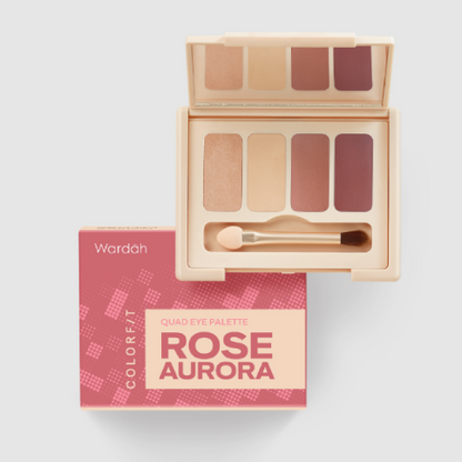 Wardah Colorfit Quad Eye Palette