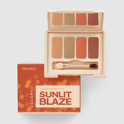 Wardah Colorfit Quad Eye Palette