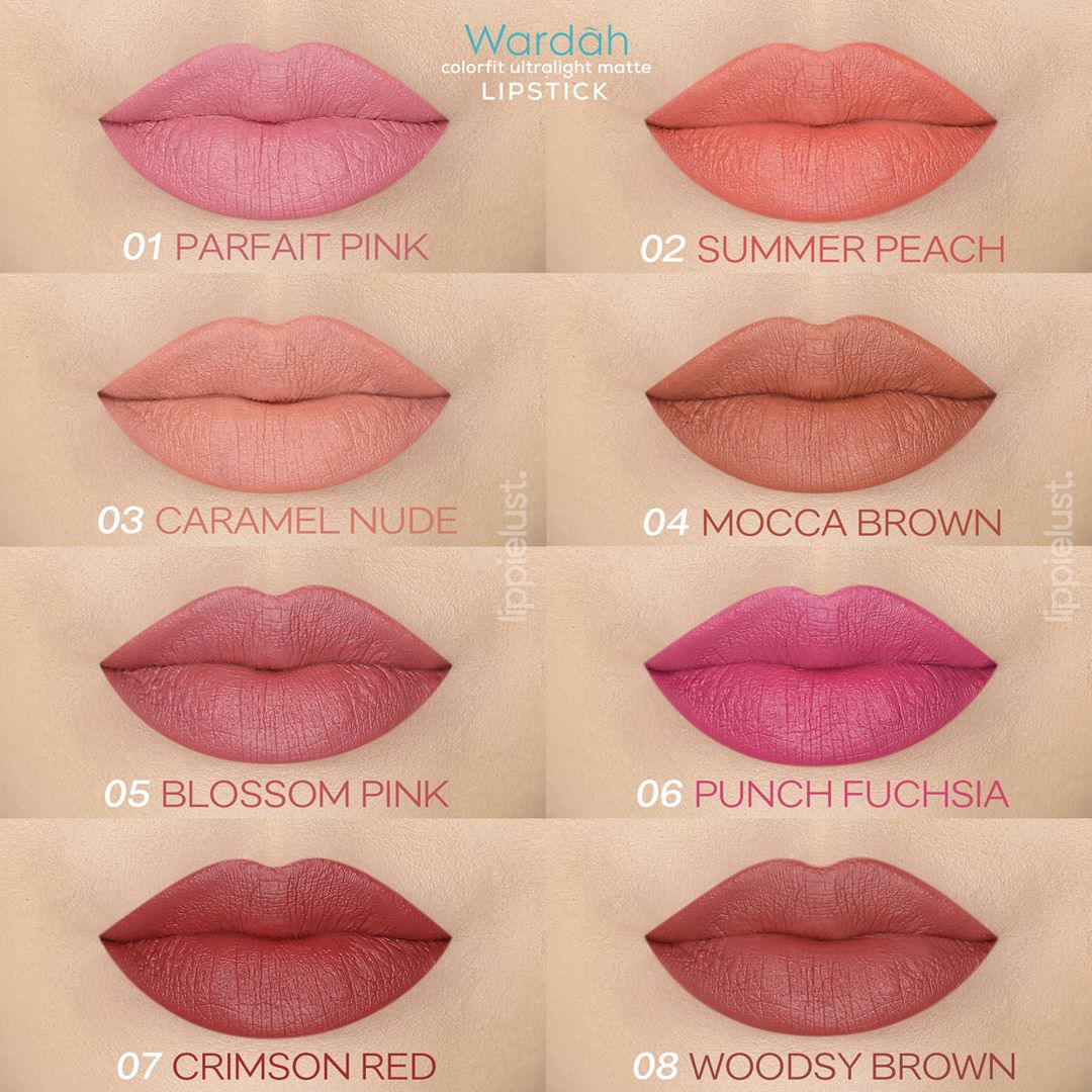 Wardah Colorfit Ultralight Matte Lipstick