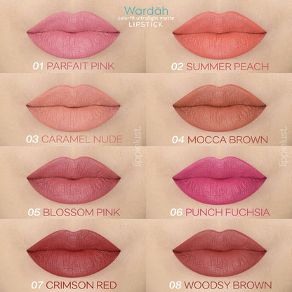 Wardah Colorfit Ultralight Matte Lipstick